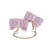 Ouch! International Paris Collection Leg Cuffs, Pink