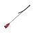 Rouge Leather Riding Crop, Burgundy & Black