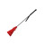 Rouge Tasseled Riding Crop, Red