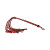 Prowler RED Long Handle Flogger, Black & Red Prowler RED Long Handle Flogger, Black & Red