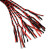 Prowler RED Long Handle Flogger, Black & Red Prowler RED Long Handle Flogger, Black & Red