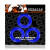 Oxballs Willy Rings 3-Pack Cock Rings, Police Blue