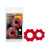Stay Hard Nutz Cock Ring 2-Pack, Red