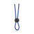 Stay Hard Silicone Loop Lasso/Bolo Cock Ring, Blue