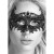 Ouch! Black & White Empress Lace Eye Mask, Black Ouch! Black & White Empress Lace Eye Mask, Black