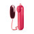 Blush B Yours Power Bullet Remote-Controlled Egg Vibrator, Cerise Blush B Yours Power Bullet Remote-Controlled Egg Vibrator, Cerise
