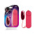 Blush B Yours Power Bullet Remote-Controlled Egg Vibrator, Cerise Blush B Yours Power Bullet Remote-Controlled Egg Vibrator, Cerise