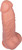 The Grower by FUKENA - Posable Realistic Dual Density Silicone Dildo with Balls & Suction Cup, 7.0 Inch Insertable, 2.1 Inch Max Width, Light Skin