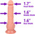The Flame by FUKENA - Posable Realistic Dual Density Silicone Dildo with Balls & Suction Cup, 6.75 Inch Insertable, 1.7 Inch Max Width, Light Skin