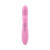 Playboy Rub Me Right Rechargeable Thrusting Dual Stimulator, Pink Petal