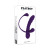 Playboy Twisted Playground Rechargeable Triple Stimulator Vibe, Purple Acai