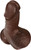 The Billionaire by FUKENA - Realistic Dual Density Silicone Dildo with Balls & Suction Cup, 3.0 Inch Insertable, 1.4 Inch Max Width, Dark Skin The Billionaire by FUKENA - Realistic Dual Density Silicone Dildo with Balls & Suction Cup, 3.0 Inch Insertable, 1.4 Inch Max Width, Dark Skin