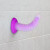 Addiction Rave 8 Inch Bendable Glow-in-the-Dark Silicone Dildo, 6.6 Inch Insertable, Purple Confetti Addiction Rave 8 Inch Bendable Glow-in-the-Dark Silicone Dildo, 6.6 Inch Insertable, Purple Confetti