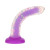 Addiction Rave 8 Inch Bendable Glow-in-the-Dark Silicone Dildo, 6.6 Inch Insertable, Purple Confetti Addiction Rave 8 Inch Bendable Glow-in-the-Dark Silicone Dildo, 6.6 Inch Insertable, Purple Confetti