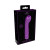 Royal Gems Bijou Rechargeable Curved Silicone Bullet Vibrator, Purple Royal Gems Bijou Rechargeable Curved Silicone Bullet Vibrator, Purple