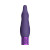 Royal Gems Sparkle Rechargeable Flicking Silicone Bullet Vibrator, Purple Royal Gems Sparkle Rechargeable Flicking Silicone Bullet Vibrator, Purple