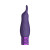 Royal Gems Sparkle Rechargeable Flicking Silicone Bullet Vibrator, Purple Royal Gems Sparkle Rechargeable Flicking Silicone Bullet Vibrator, Purple