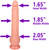The Stallion by FUKENA - Extra Long Realistic Dual Density Silicone Dildo with Balls & Suction Cup, 10.0 Inch Insertable, 2.05 Inch Max Width, Light Skin