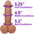 The Wrestler by FUKENA - Realistic Dual Density Silicone Dildo with Balls & Suction Cup, 5.5 Inch Insertable, 1.65 Inch Max Width, Medium Skin