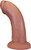 The Introvert by FUKENA - Posable Realistic Dual Density Silicone Dildo with Suction Cup, 6.75 Inch Insertable, 1.9 Inch Max Width, Medium Skin