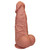 The Gatekeeper by FUKENA - Realistic Dual Density Silicone Dildo, 7.0 Inch Insertable, 3.15 Inch Max Width, Light Skin