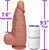 The Gatekeeper by FUKENA - Realistic Dual Density Silicone Dildo, 7.0 Inch Insertable, 3.15 Inch Max Width, Light Skin