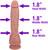 The Gardener by FUKENA - Realistic Dual Density Silicone Dildo, 8.0 Inch Insertable, 1.8 Inch Max Width, Light Skin