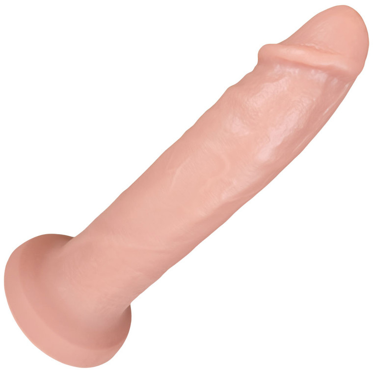 The Hedonist by FUKENA - Realistic Dual Density Silicone Dildo with Balls & Suction Cup, 10.0 Inch Insertable, 2.35 Inch Max Width, Light Skin