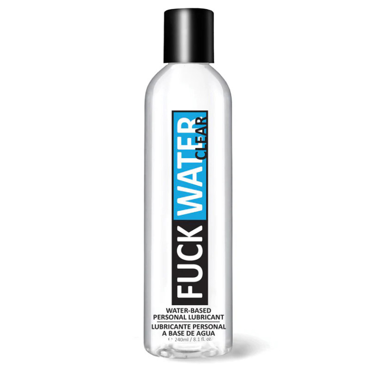 Fuck Water Clear H2O Lubricant, 8 oz.