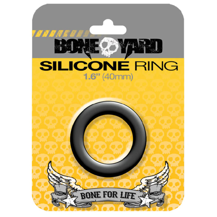 Boneyard Silicone Cock Ring, 1.57 Inch (40mm)