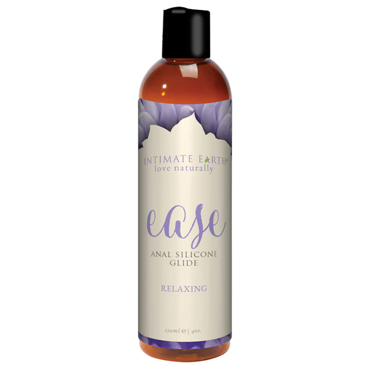 Intimate Earth Ease Relaxing Bisabol Anal Silicone Lubricant, 4 oz.