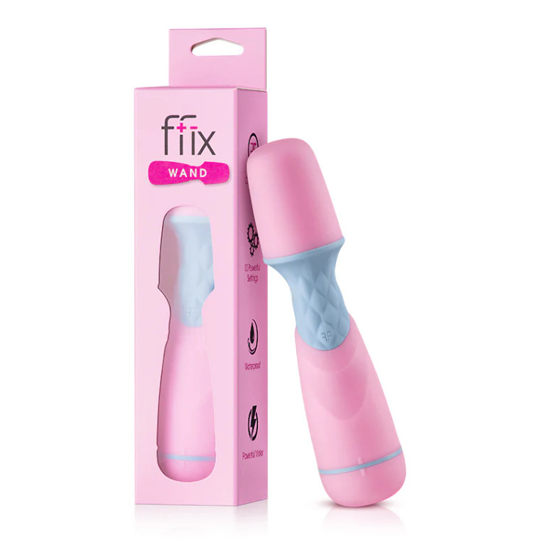 FemmeFunn FFIX Wand Waterproof Vibrator, Pink