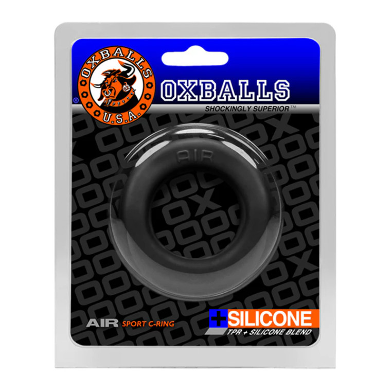 Oxballs AIR Airflow Cock Ring, Black Ice