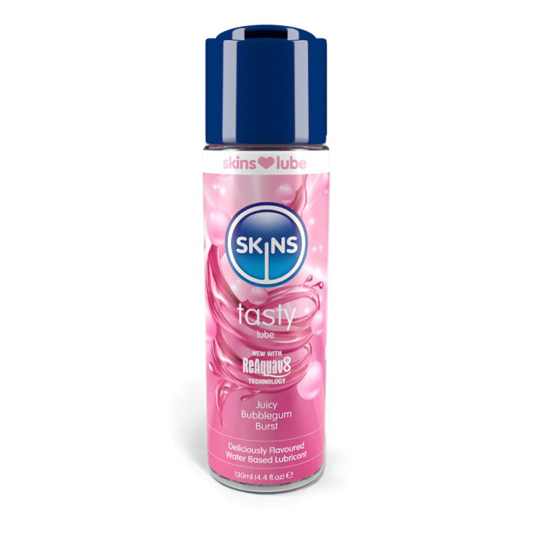 Skins Bubblegum Water-Based Lube, 4.4 oz.