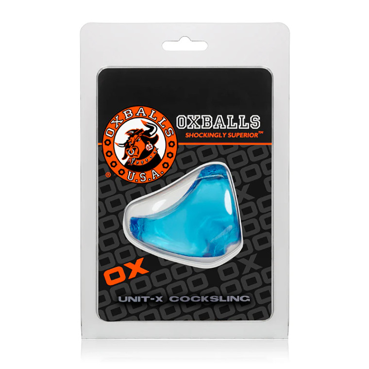 OxBalls Unit-X Cocksling, Ice Blue