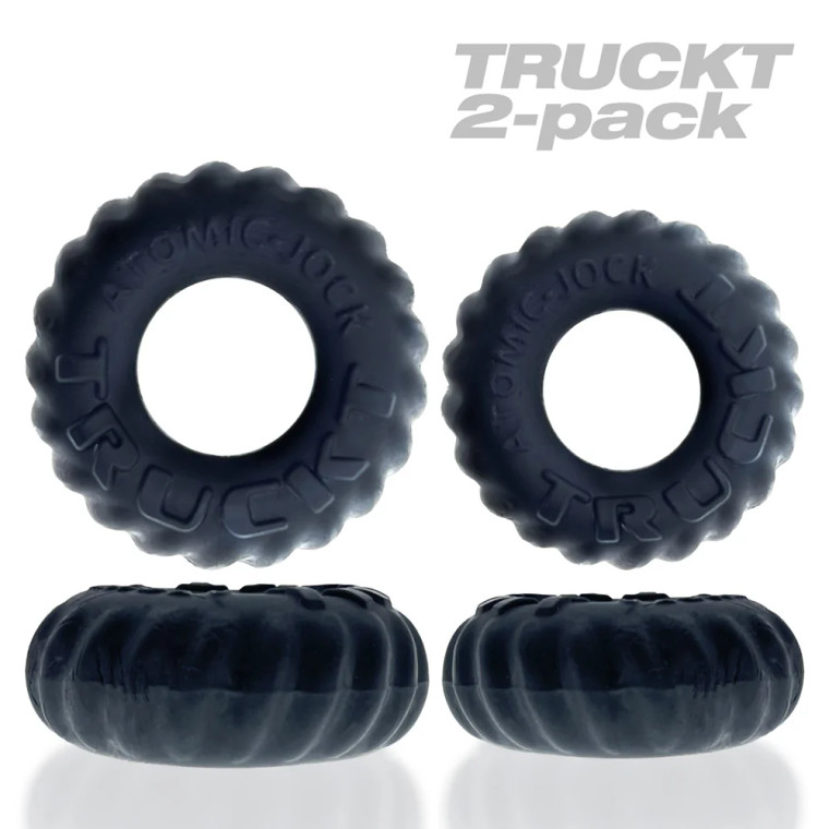 OxBalls Truckt 2-Piece Cockring Plus+Silicone Special Edition, Night