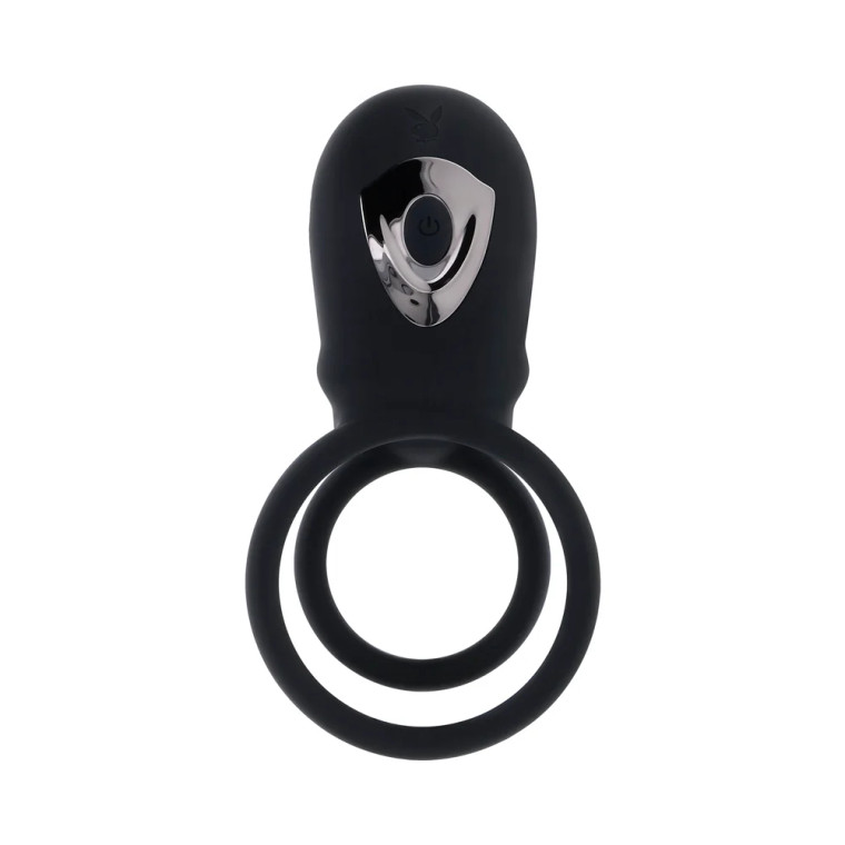 Playboy Just Right Rechargeable Silicone Cock Ring