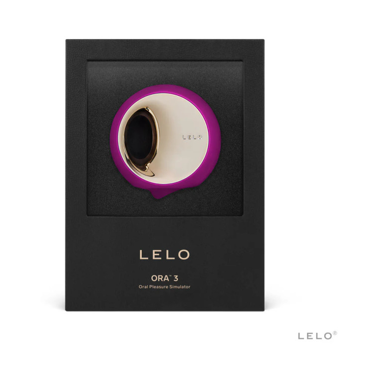 LELO ORA 3 Rechargeable Clitoral Stimulator, Deep Rose