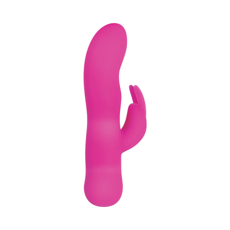 Evolved Sugar Bunny Mini Silicone Rabbit Vibrator, Pink