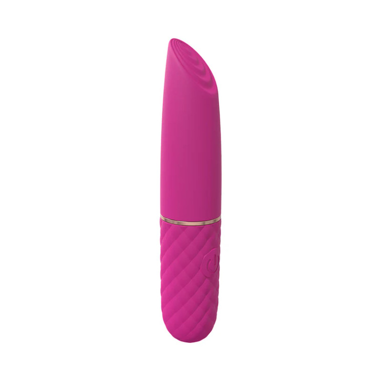 LoveLine Beso 10 Speed Vibrating Mini-Lipstick Vibe, Pink