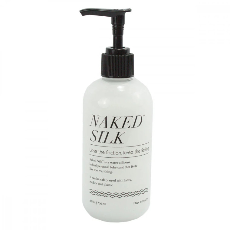 Naked Silk Hybrid Lubricant, 8.7 oz.