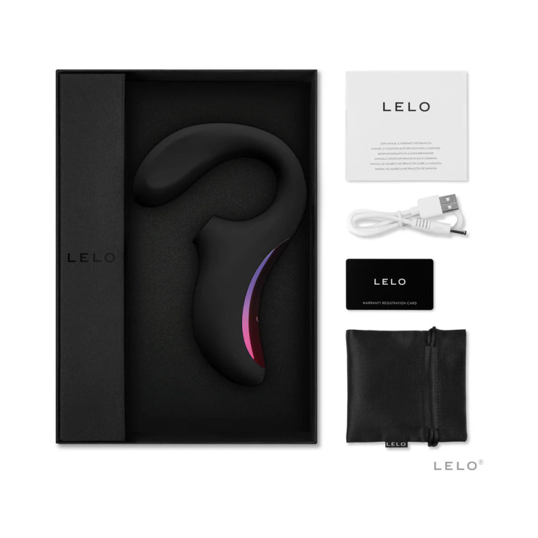 LELO ENIGMA CRUISE Suction Dual Stimulator, Black