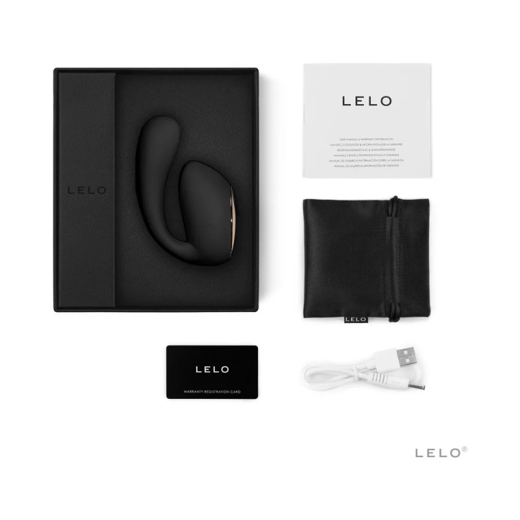 LELO IDA WAVE Dual Stimulator, Black
