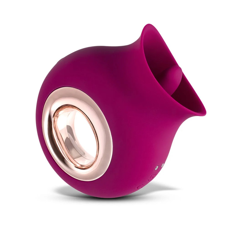 Honey Play Box Alvina Luxury Tongue Licking Clitoral Vibrator, Magenta