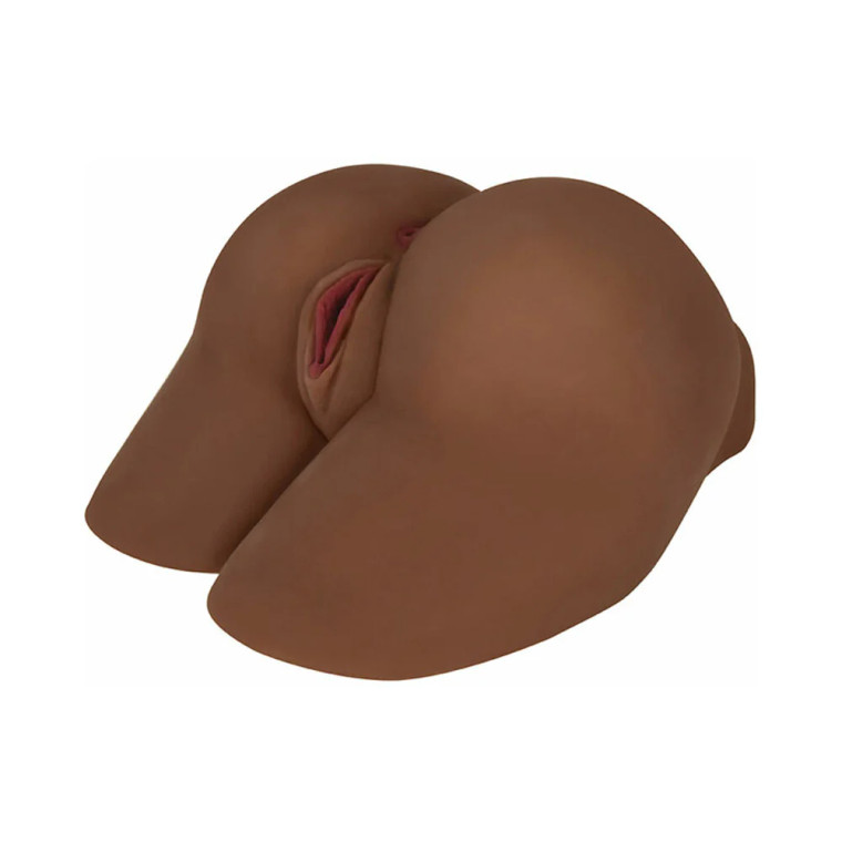 Curve Toys Mistress Perfect Fuck Sasha Backdoor Vibrating Anal Masturbator, Brown