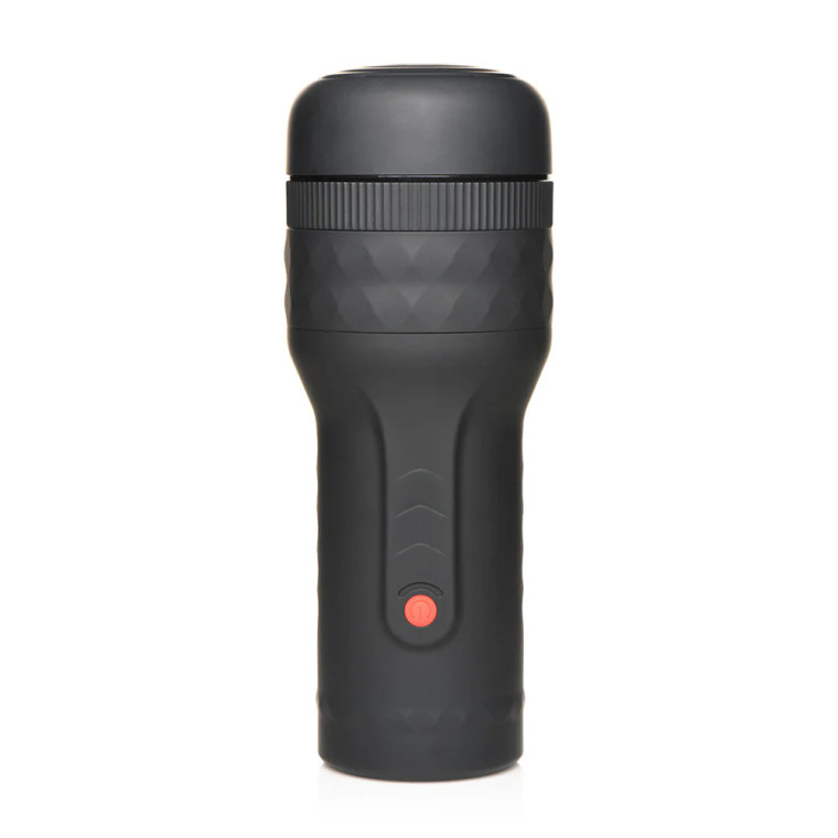 Jock Tightening & Vibrating Masturbator, Clear