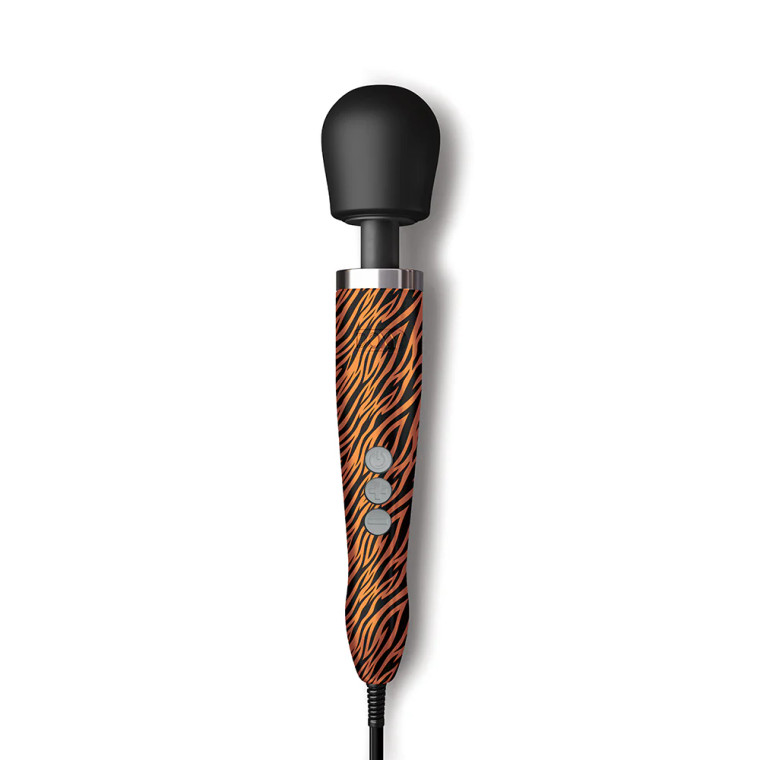 Doxy Die Cast Wand Vibrator, Tiger
