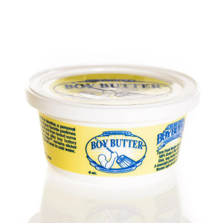 Boy Butter Oil Based Lubricant, 4 oz. Tub