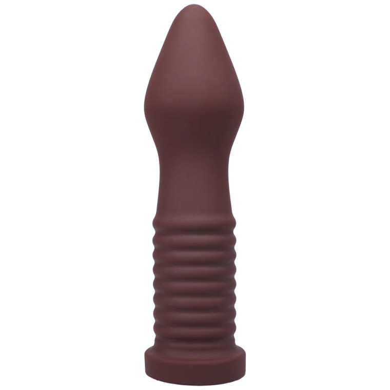 Tantus Fist Trainer Dildo, 10.0 Inch Insertable, 2.75 Inch Max Width, Oxblood