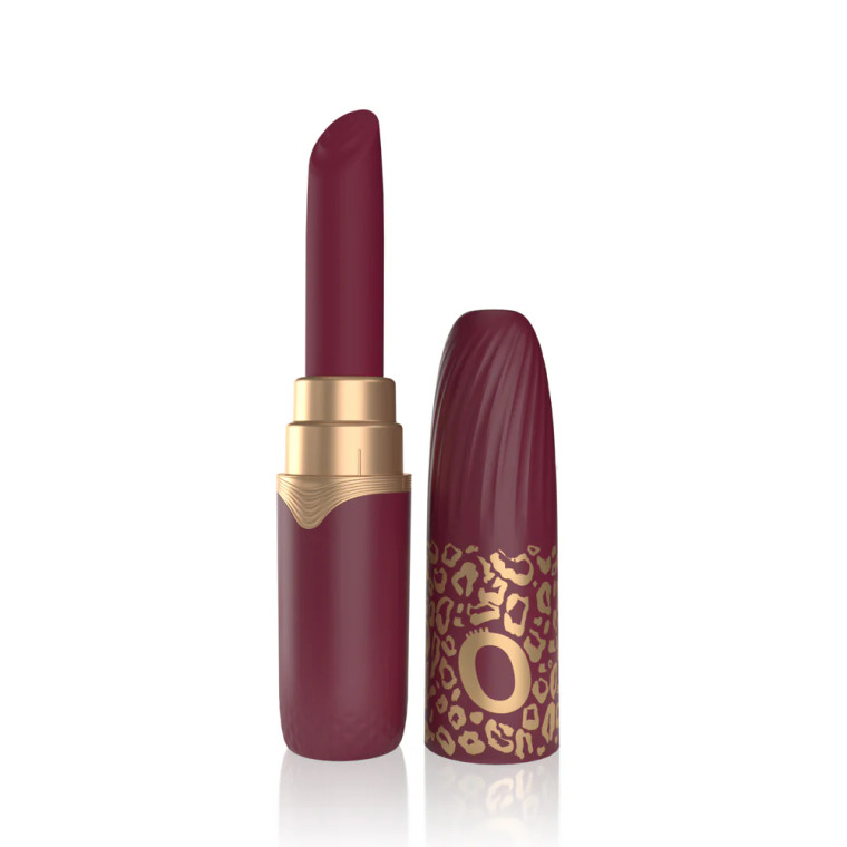 Screaming O My Secret Premium Rechargeable Vibrating Lipstick, Merlot Screaming O My Secret Premium Rechargeable Vibrating Lipstick, Merlot